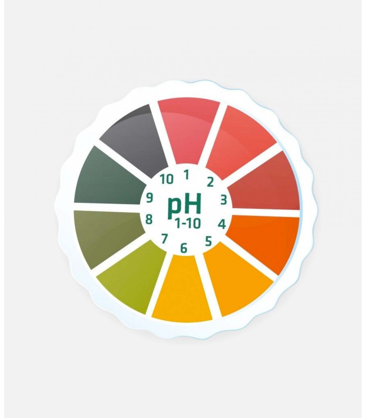 Tiras universales indicadoras de pH, rango pH 0 -14, 100 tiras