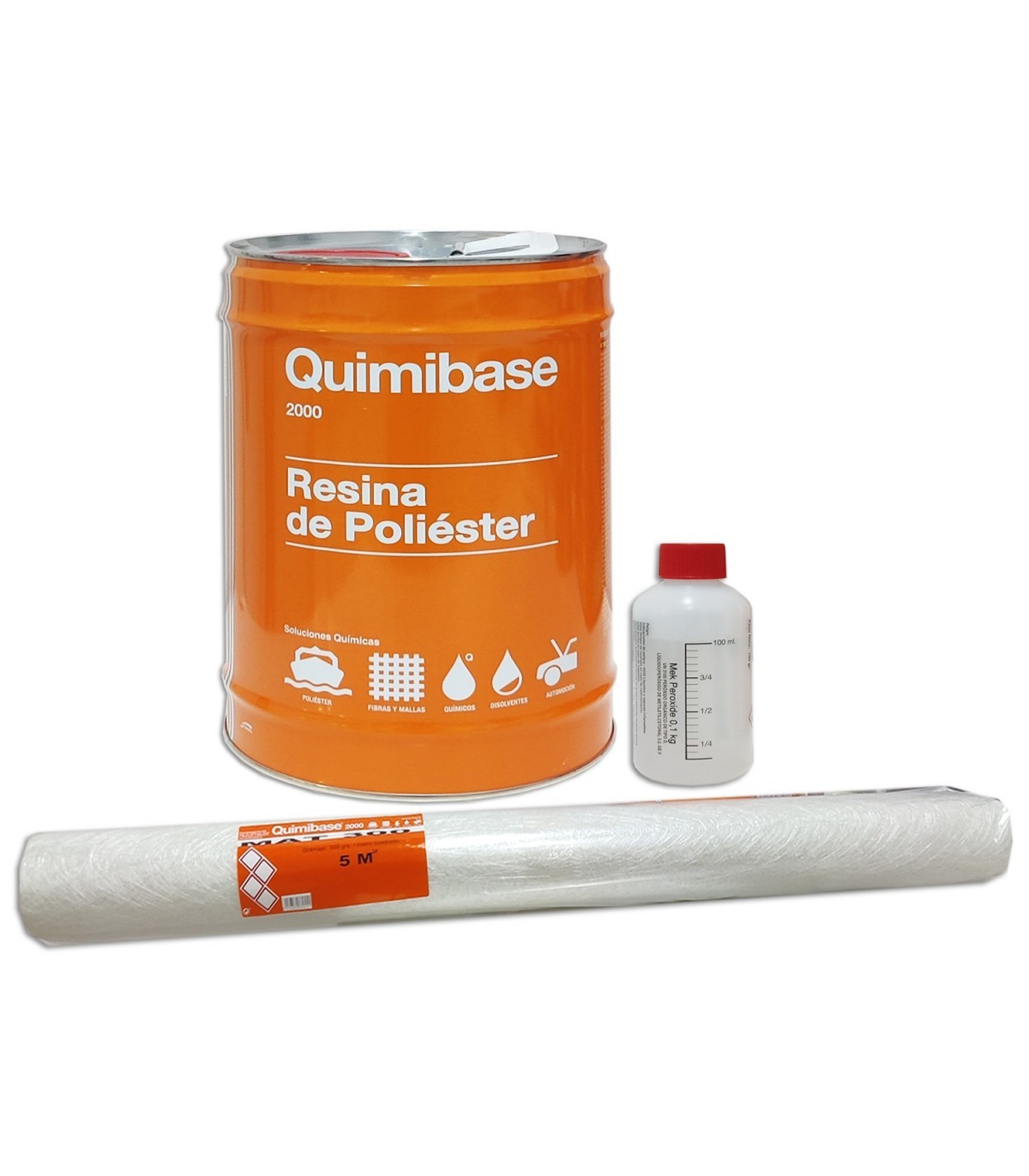 Pack resina poliester + catalizador 