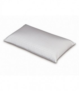 Almohada clásica de microfibra y latex extra suave Color Blanco Tamaño 70 cm