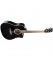 Guitarra Acústica OQAN QGA-21C negra